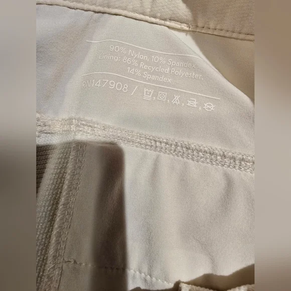 Outdoor Voices RecTrek Cargo Pants Milk Stone XS - Picture 7 of 9